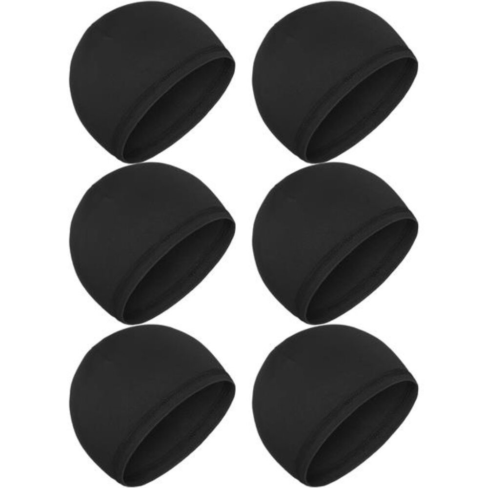 Cooling Skull Caps 6 Pack Sweat Wicking Running Beanie Helmet Liner Cycling Men
